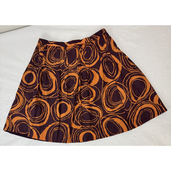 Y2K Boho Skirt Beaded Drawstring Tribal Twee 2006 Cotton Lined Vintage Size 4 - Picture 8 of 8